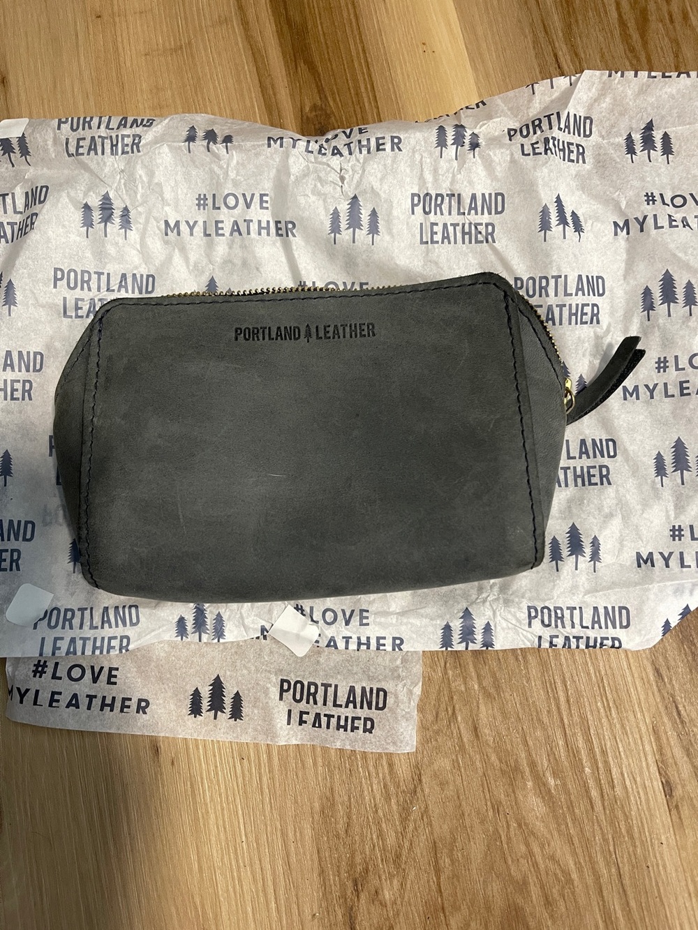 Portland Leather zip belt bag